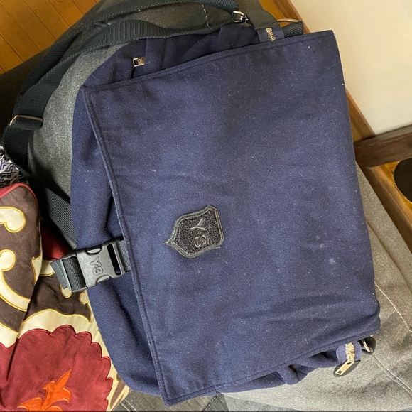 Y-3 Yohji Yamamoto Adidas wool crossbody bag Bags